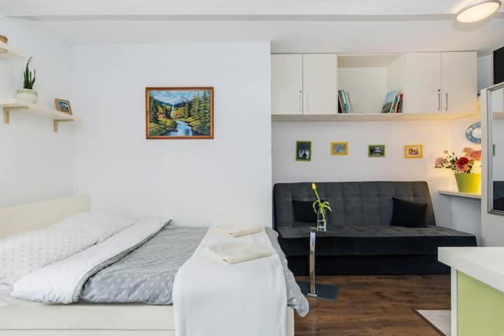 Cosy Studio Apartment Krakow Bagian luar foto